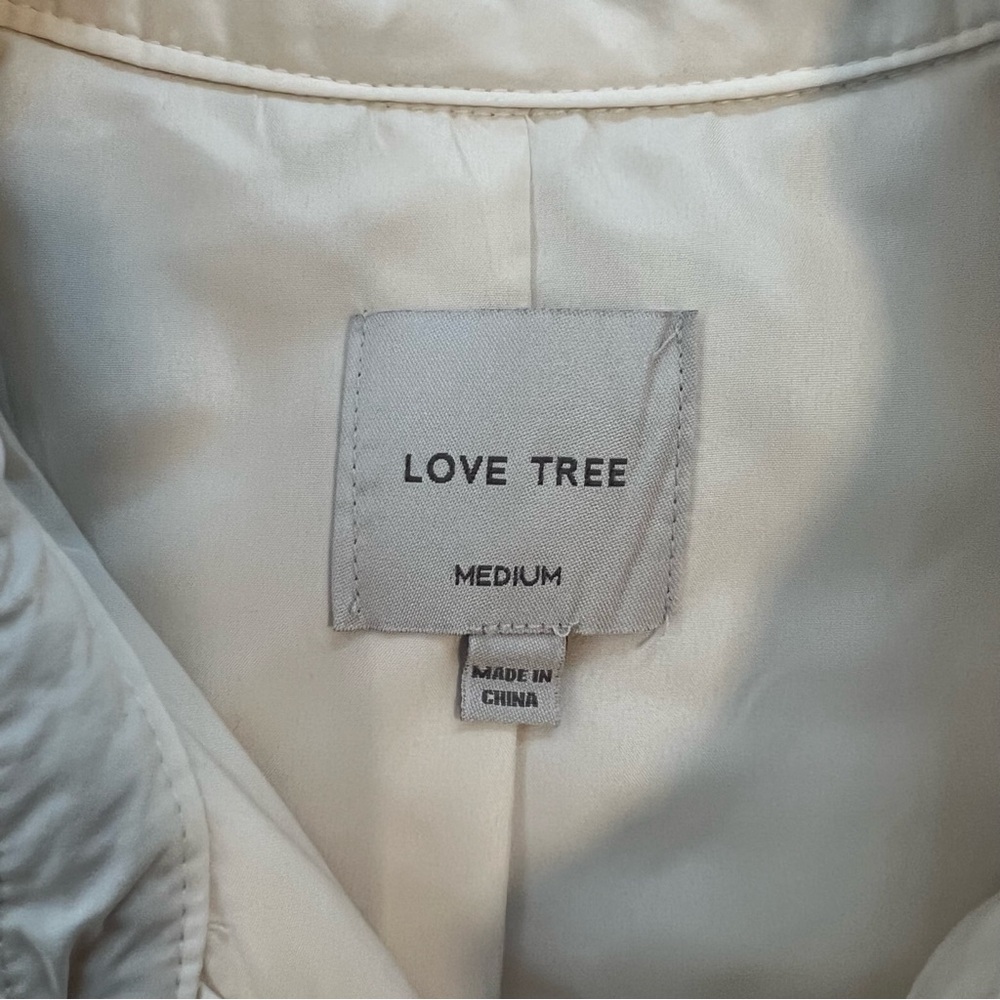 Love Tree Ivory Quilted Jacket - Picture 2 of 5